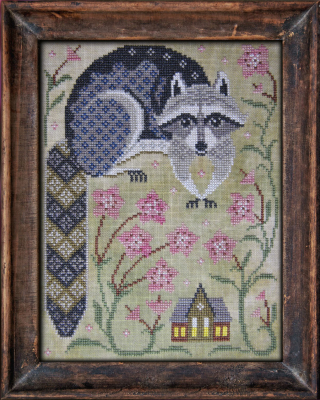 A Year In The Woods4 - The Raccoon (Cottage Garden Samplings schema)